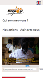 Mobile Screenshot of mission.enfance.org